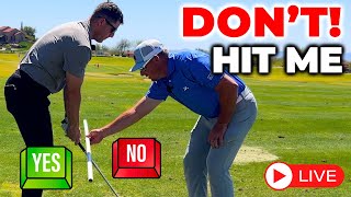 Avoid This With Your Hands In The Golf Swing Live Golf Lesson [upl. by Etienne89]