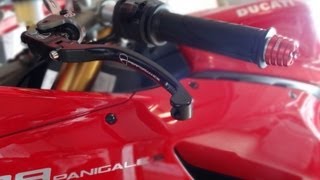 Termignoni Exhaust install Ducati 1199 Panigale [upl. by Elletnahc550]