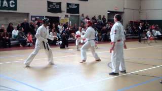 2014 International Isshin Ryu Karate Championships Kumite Highlights [upl. by Hadihsar]