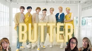 BUTTER  BTS  FIRST TIME REACTION [upl. by Leinto]