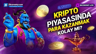 BICONOMYLIVE CRYPTO CINCI ile Kripto piyasasında para kazanmak kolay mı💰💸 [upl. by Suravaj]