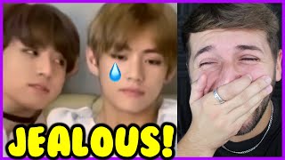 BTS Taekook JEALOUS moments Taehyung amp Jungkook [upl. by Irrol]