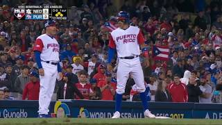 WBC Baseball Highlights NetherlandsPuerto Rico Championship Round [upl. by Ark]