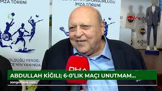 Abdullah Kiğılı 60lık maçı unutmamız mümkün değil [upl. by Wilde189]