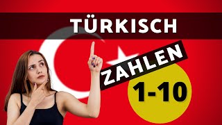 Türkische Zahlen 110  Türkisch zählen lernen für Anfänger [upl. by Avot]