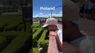 Maze Park in Poland traveldiaries poland minivlog mazepark shorts [upl. by Laurens]