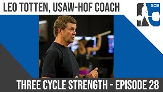 Three Cycle Strength Episode 28 – Leo Totten – Olympic Lifts The StrengthCoach Multitool [upl. by Introk]