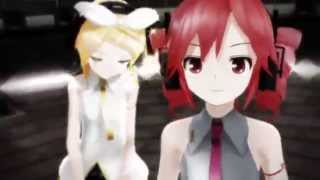 【第14回MMD杯本選】【Miku×Rin×TETOOOO】Assault Mirage【UTAU×VOCALOIDカバー曲】 [upl. by Enelyt294]