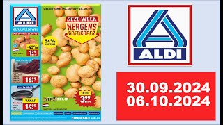 ALDI NEDERLAND FOLDER 3009202406102024 Nederland holland folder nederland [upl. by Derzon]