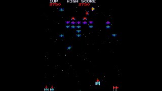 Galaxian Arcade Longplay 1979 Irem [upl. by Llenod472]