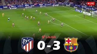 Atletico Madrid vs Barcelona  2024 La Liga EA Sports  Full Match [upl. by Klayman]