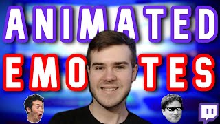 How To Set Up ANIMATED Twitch Emotes For Beginners [upl. by Wrightson]