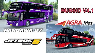 2 Livery Kodename Bimasena Rombak JB5 SDD FZA  Pandawa 87 amp Arga Mas  Bussid V41 [upl. by Essex]