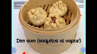 receta Dim sum  bollitos chinos al vapor o pan baozi [upl. by Justine]