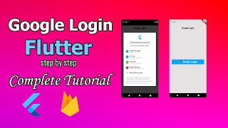 Google Login Flutter Step by Step full complete tutorial tamil using Firebase Authentication Dilip [upl. by Harmony960]