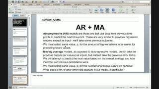 Introduction to Forecasting with ARIMA  General Assembly 6172016 [upl. by Alleuqcaj]