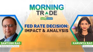 US Fed Hikes Interest Rates By 075 How Will Indian Markets React  Morning Trade [upl. by Aseiram]