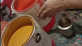 Terra Cotta Color Combination  paint mixing colors [upl. by Fihsak]