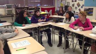 Walker Middle School Socratic Seminar [upl. by Hctub]