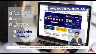 Más de 3500 vacantes en 7 superintendencias oferta la Comisión Nacional del Servicio Civil  CNSC [upl. by Yellah]