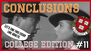 How to write a conclusion for your essay college edition [upl. by Ladd]