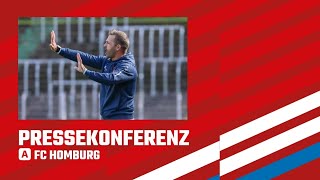 Pressekonferenz FC Homburg  TSV Steinbach Haiger 00 [upl. by Nodab]