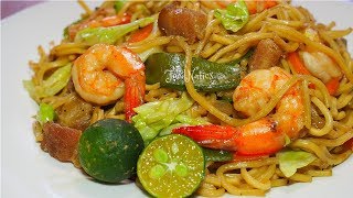 PANCIT CANTON  SAVORY AND DELICIOUS  FOODNATICS [upl. by Mauer]