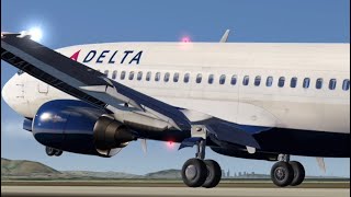 The Smoothest you can land in a Boeing 737500 Aerofly FS 2023 [upl. by Aidualk80]