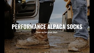 HOLLOW Alpaca Boot Socks [upl. by Gerrard]