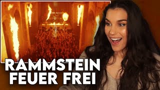 EXPLOSIVE First Time Reaction to Rammstein  quotFeuer Freiquot [upl. by Alford89]