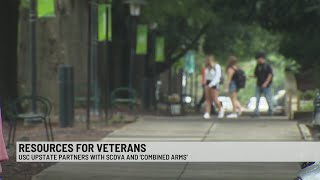 USC Upstate joins initiative to help veterans in the state [upl. by Gerick]