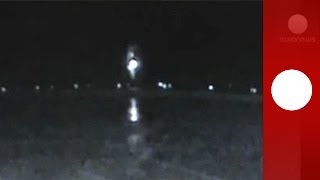 Russia plane crash Shocking video shows Boeing 737 strike the ground and explode [upl. by Jeanne]