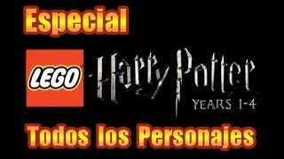 Lego Harry Potter Años 1  4  Especial  Todos los Personajes  HD 720p [upl. by Fadil]