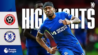 Sheffield Utd 22 Chelsea  Lastgasp equaliser sours Blues away day  HIGHLIGHTS  PL 202324 [upl. by Uriiah780]