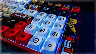 IQUNIX F97 Graffiti Diary Review The Most Fun Keyboard Yet [upl. by Wight]