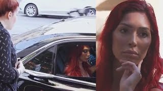 Farrah Abraham Swears And Insults ‘Teen Mom OG’ Producer And It’s All Caught On Camera [upl. by Anicart241]