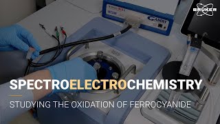 Spectroelectrochemistry SEC by FTIR Spectroscopy  Oxidation of Ferrocyanide  Redox Processes [upl. by Nnaeirb]