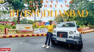 quotDreams Unveiled My Journey to IIT ISM Dhanbadquot vlog dream iit [upl. by Lenno192]