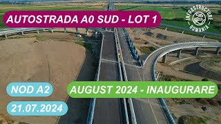 Autostrada A0 Sud  Lot 1  Nod A0A2  21072024 [upl. by Charmion237]