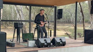 Jimmy Hocking Most people I know  live at the Winter Blues festival Echuca 2024 [upl. by Cybill]