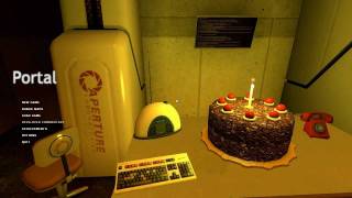 Portal  The Cake Song Still Alive HD [upl. by Parsaye]