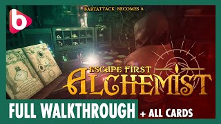 ESCAPE FIRST ALCHEMIST  Full Walkthrough  all cards  Puzzling Potions [upl. by Khanna]