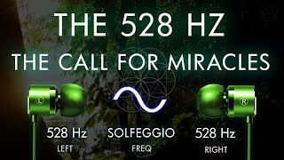 The Call For Miracles  The 528 hz Brain Hemisphere Synchronization [upl. by Barkley]