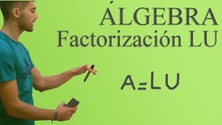 Álgebra  Factorización LU [upl. by Aicnelav]