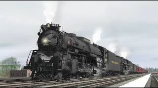 KampL Trainzs  Pere Marquette 1225s in 2009 Whistle [upl. by Adlesirk]