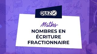 Exercices maths 3e  nombres en écriture fractionnaire [upl. by Sakul]