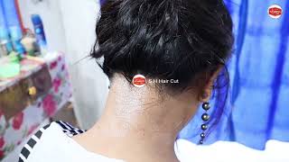 Womens neck hair saving ঘাড়ের ছোট চুল চাচা How To Shave Nape Of Neck Indian [upl. by Ilrahc992]