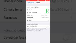 Cambiar formato captura IOS 11 [upl. by Eimam]