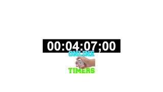 5 Minutes Powernap Timer Clock with Alarm [upl. by Ikcin]