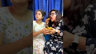 Fried chicken challenge cheydham bigiluuu🔥ishqyouall swv telugu funny comedy shorts youtube [upl. by Nerine14]